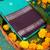 Daul tone retta pettu semi silk saree