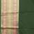 Offwhite and green semi silk saree