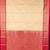Cream and pink designer semi silk saree