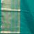 Blue gold zari work semi silk saree