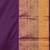 Green and purple designer semi silk saree
