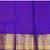 Green and violet kanchi korvai silk saree