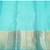 Kanchipuram light blue silk saree