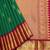 Green and red kanchi silk saree