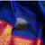 Peacock blue kanchipuram silk saree