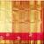 Off-white kanchi brocade silk saree