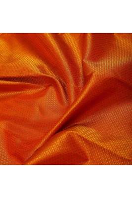 Reddish orange bridal silk saree 2