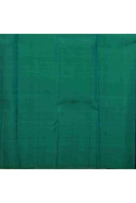 Royal blue borderless brocade with zari butta saree 4
