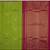Parrot green silk saree with pink blouse
