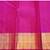 Light green silk saree with pink border