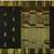 Dark green silk saree with golden border