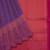 Royal blue saree with pink blouse