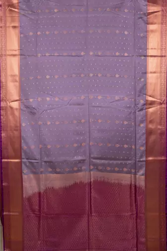 Dual tone pink pure silk saree