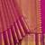 Magenta zari work silk saree