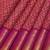 Magenta zari work silk saree