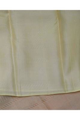 Biscuit kanjivaram silk saree 4