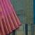 Pink and blue combination kanchipuram silk saree