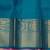 Pink and blue combination kanchipuram silk saree