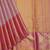 Pink bridal tissue silk saree