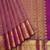 Purple designer kanjivaram silk saree