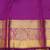 Purple designer kanjivaram silk saree