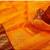 Rich gold mango motifs silk saree