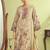 Stylee lifestyle beige muslin embroidered dress material