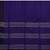 Multicolour check saree with rich blue border