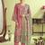 Stylee lifestyle pink muslin embroidered dress material
