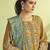 Stylee lifestyle mustard muslin embroidered dress material
