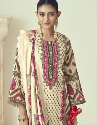 multi lawn cotton embroidered dress material 2