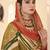 Stylee lifestyle rust dola silk jacquard embroidered dress material