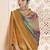 Stylee lifestyle mustard dola silk jacquard embroidered dress material