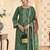 Stylee lifestyle green dola silk jacquard embroidered dress material