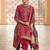 Stylee lifestyle magenta dola silk jacquard embroidered dress material