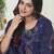 Stylee lifestyle navy blue georgette embroidered dress material