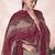 Stylee lifestyle maroon lawn cotton embroidered dress material