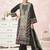 Stylee lifestyle black lawn cotton embroidered dress material