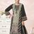 Stylee lifestyle black lawn cotton embroidered dress material