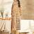 Stylee lifestyle peach lawn cotton embroidered dress material