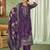 Stylee lifestyle violet lawn cotton embroidered dress material