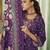 Stylee lifestyle violet lawn cotton embroidered dress material