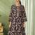 Stylee lifestyle black lawn cotton embroidered dress material