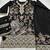 Black multi thread & sequence embroidery work chinon free size stitched salwar suit