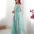 sky blue lace sequins embroidery chiffon saree with blouse