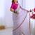 light purple lace sequins embroidery chiffon saree with blouse