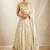 White Georgette Sequins Embroidered Lehenga Choli With Dupatta 