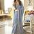 Light blue fancy foil print work georgette saree