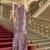 Multi color satin weaving print saree