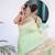 green paithani silk blend zari motifs saree with contrast blouse
